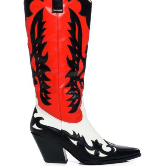 AZALEA WANG " A FORCE TO BE RECKONED WITH " MULTI COLORED WESTERN (BRAND NEW !) - Picture 5 of 7